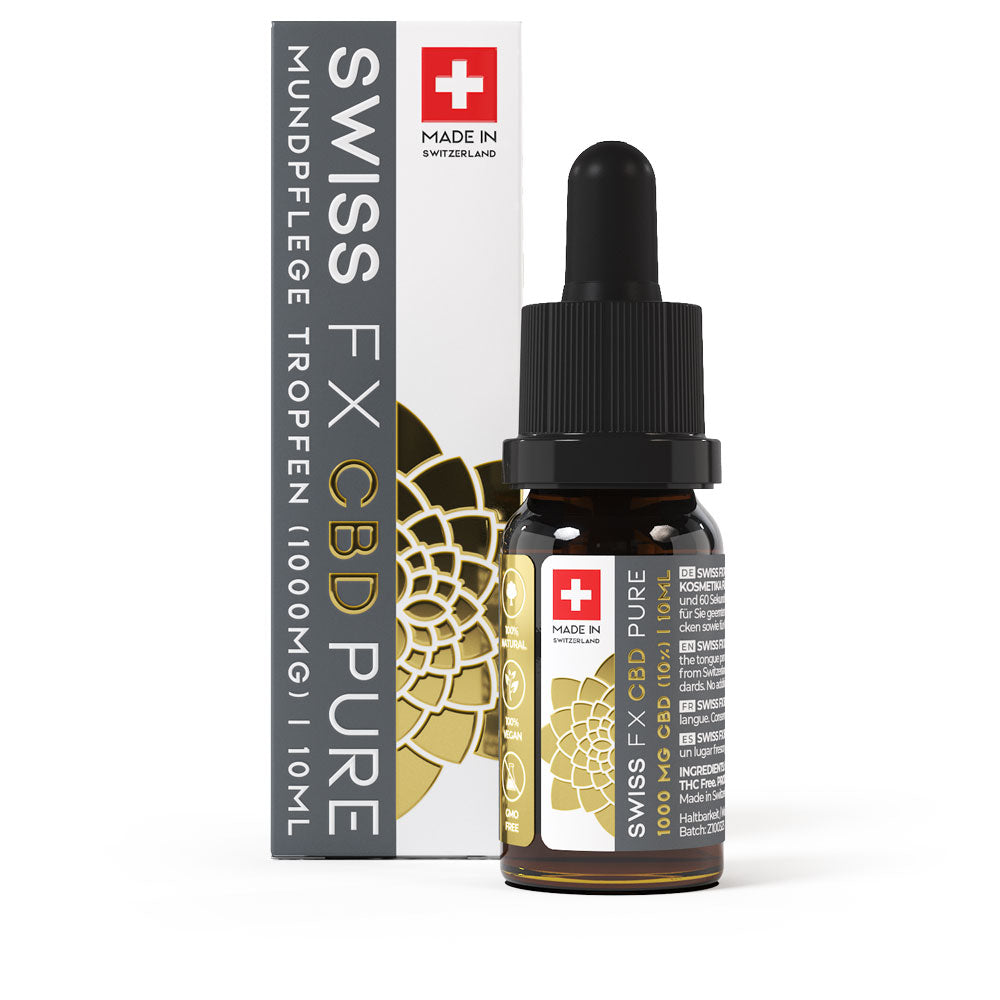 SWISS FX PURE 10% THC free (broad sp.)