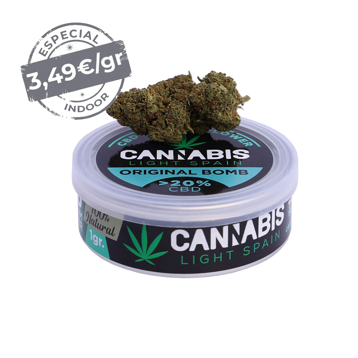 CANNABIS LIGHT SPAIN CBD Original Bomb Indoor