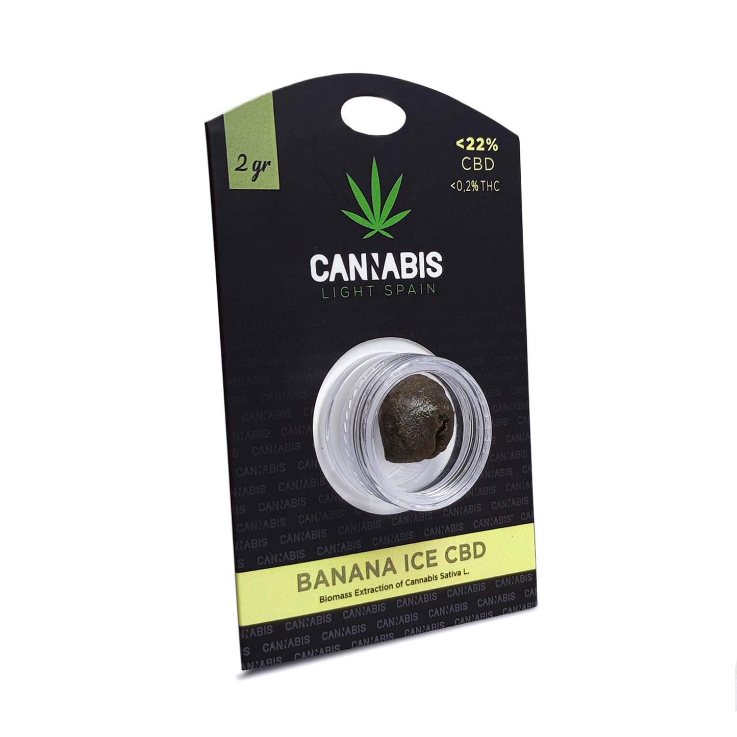 CANNABIS LIGHT SPAIN Hachís CBD Banana Ice