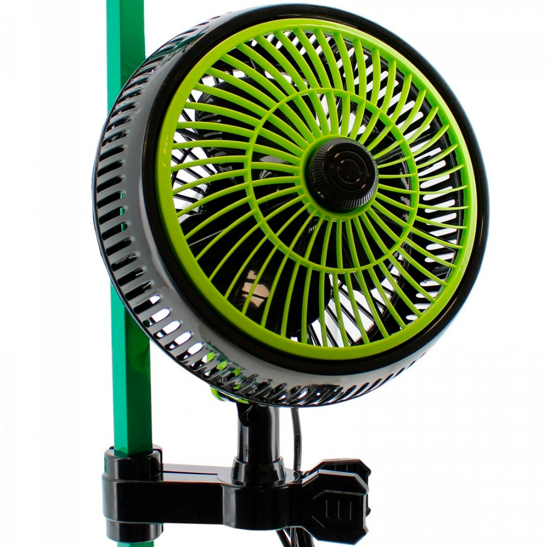 GARDEN HIGH PRO Ventilador Clip Fan Oscilante 2.0 de 25cm 20W