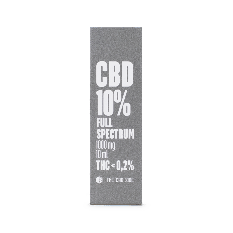 THE CBD SIDE Aceite de CBD Fullspectrum 10% – 10ml