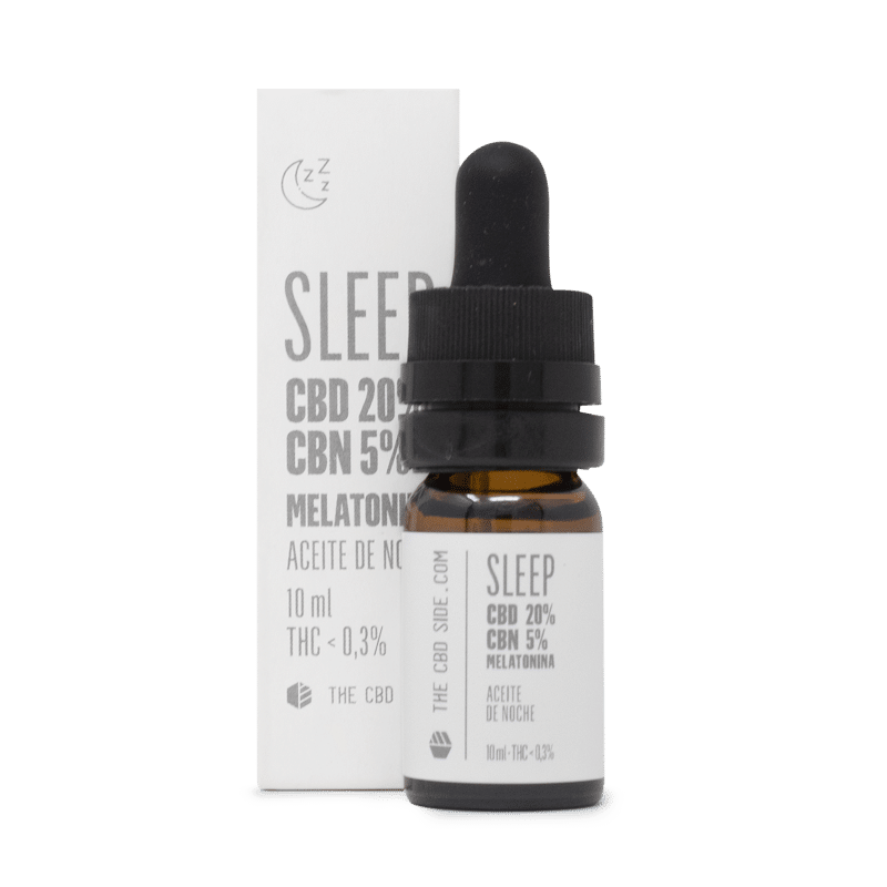 THE CBD SIDE Aceite para sueño Sleep 20% – CBD + CBN