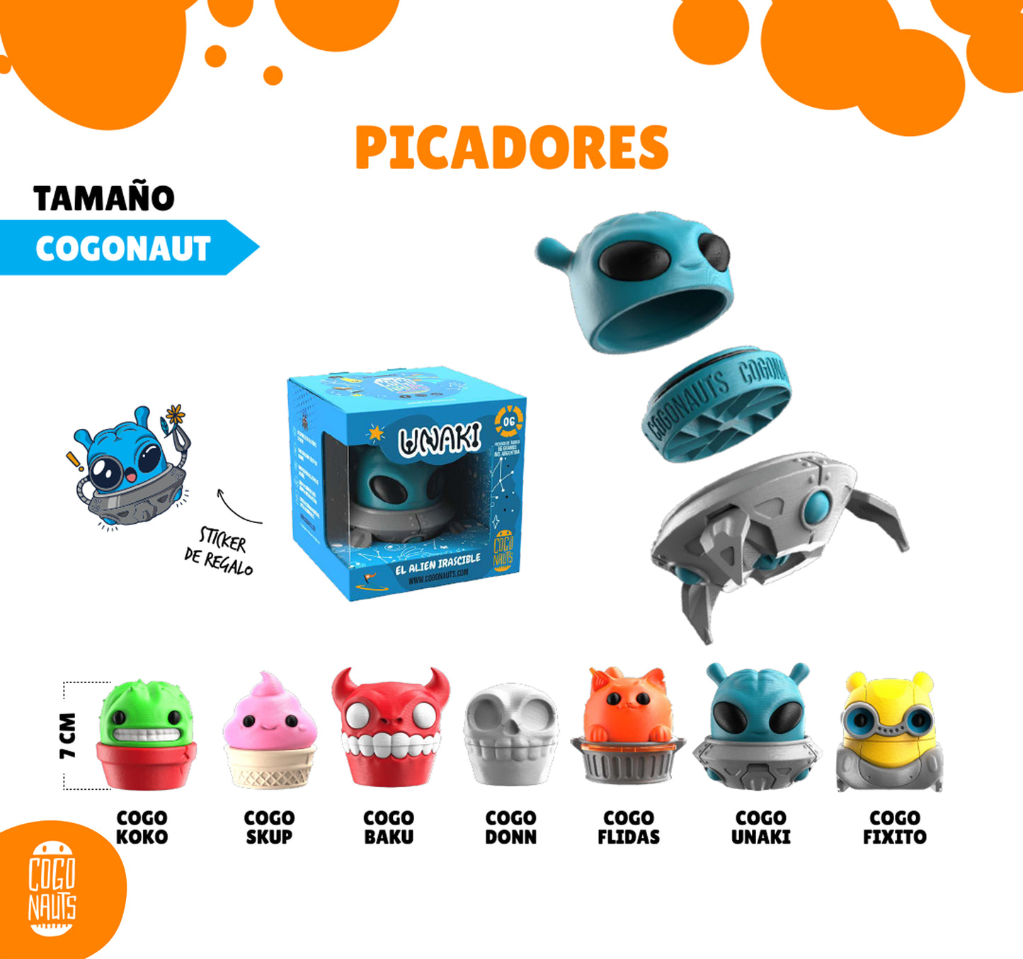 COGONAUTS Flidas - Picador Coleccionable