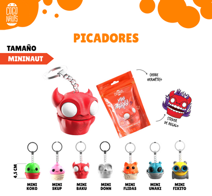 COGONAUTS Mini Fixito - Llavero Picador